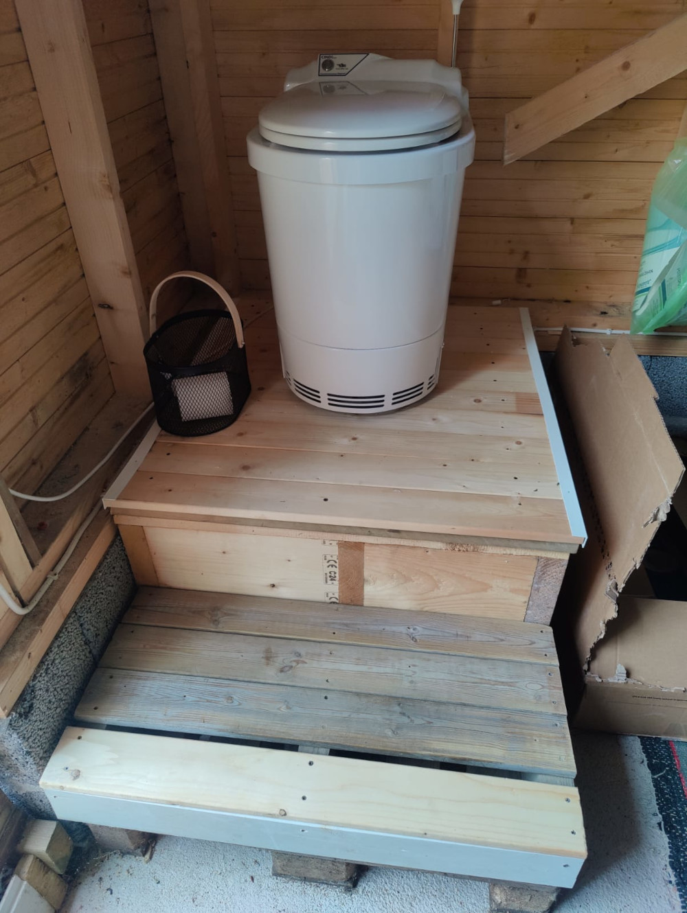 Polttava WC